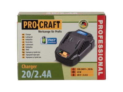 Sada aku tlaková myčka Procraft CW20 + baterie 20/4 a nabíječka 20/1