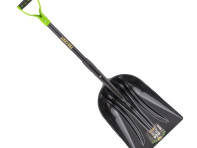 Lopata na sníh a obilí 36,5cm plastová se sklolaminátovou násadou krátká 115cm Procraft GPS-1150