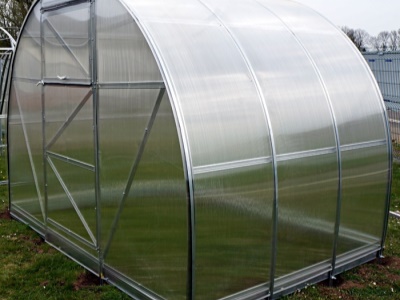 Zahradní polykarbonátový skleník KIN IDEAL 14x3m PC 6mm