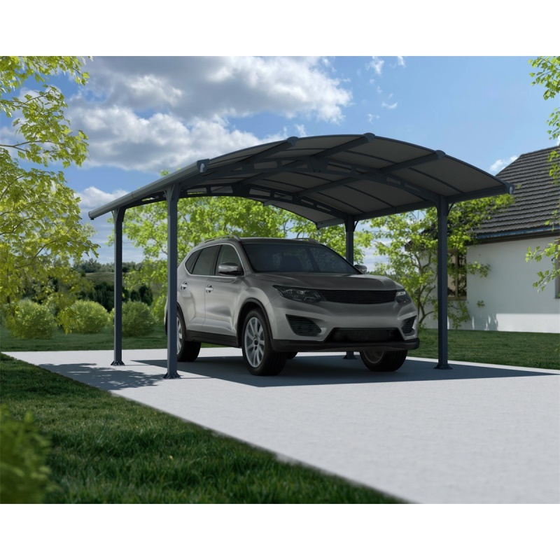 Palram - Canopia Arcadia 4300 - hliníkový (montovaný) přístřešek s obloukovou střechou