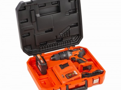 POWDP15210 - Aku šroubovák / vrtačka s příklepem 20V SET