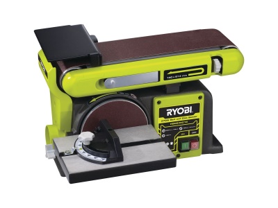 Ryobi RBDS4601G - elektrická pásová a kotoučová bruska 375W