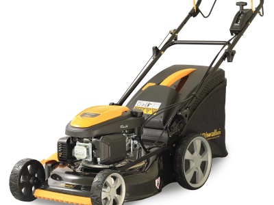 Riwall PRO RPM 5155 V PRO - multifunkční travní sekačka 4 v 1 s benzinovým motorem a variabilním pojezdem
