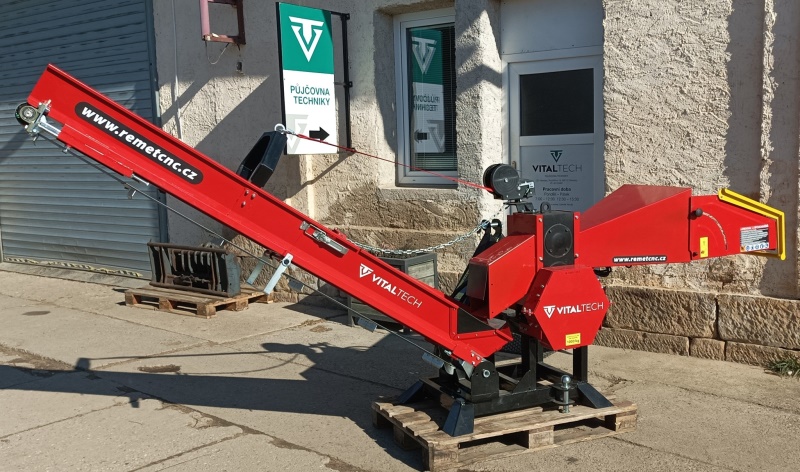 Špalíkovač s dopravníkem 2,3 - REMET R120 6K