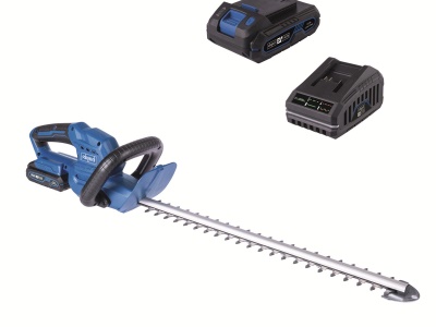 Scheppach C-HT570-X-SET S - 20 V IXES aku plotostřih + 2Ah baterie + nabíječka 2,4 A