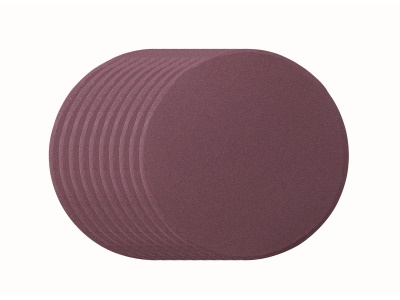 Scheppach Sada kulatých brusných papírů (10 ks, 150 mm, zrnitost 180) - pro BTS 900 / BTS 800