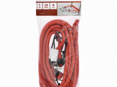 KRTH40902 - Upínací gumy prům. 8mm, 100cm 4ks