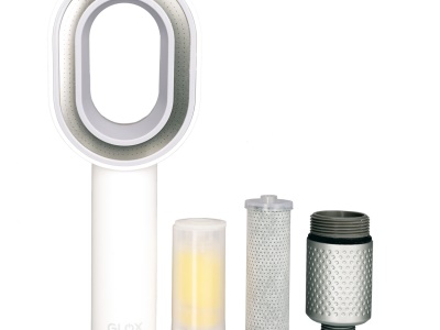 SH001W - Filtrační sprchová hlavice sada bílá