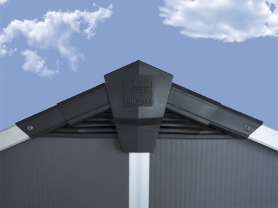 Palram - Canopia Yukon 11' x 9' antracit - heavy duty prostorný domek s možností dalšího rozšíření (základní modul)