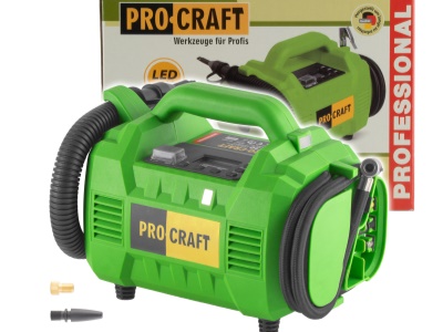 Aku kompresor LK30 Procraft s kombinací nafukování hubicí (bez baterie a nabíječky)