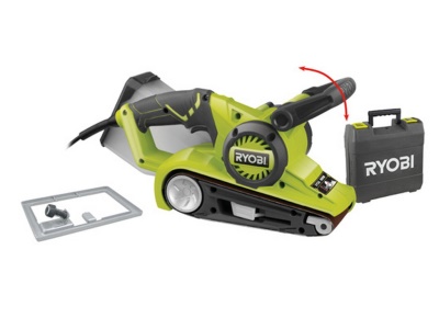 Ryobi EBS800V - elektrická pásová bruska 76 mm