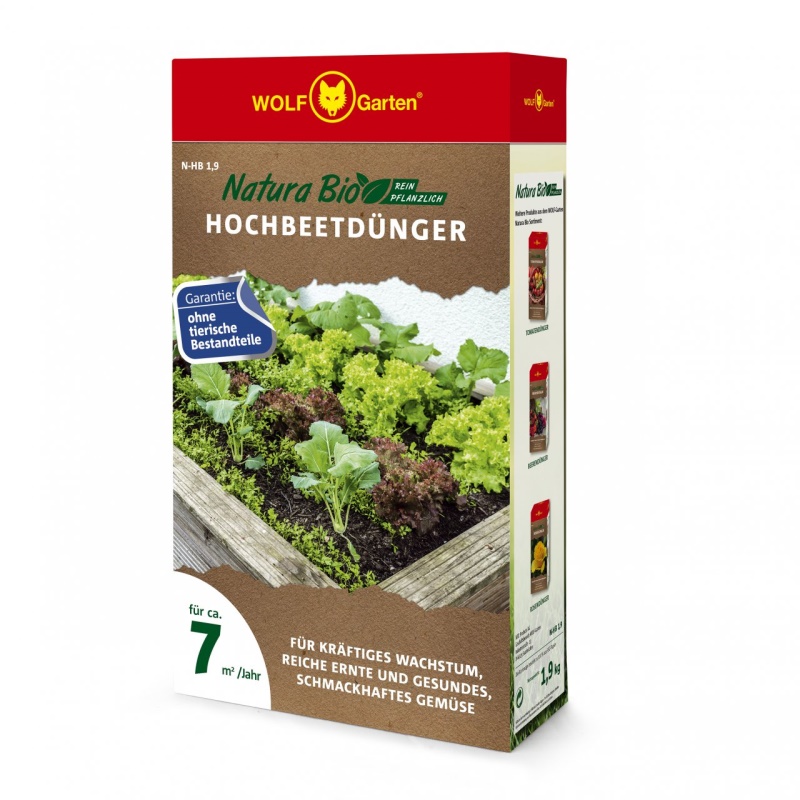 Hnojivo na salát/záhon Wolf Garten PRO N-HB 0,85, cca 3 m2