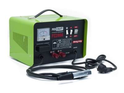 Nabíječka autobaterií se startovacím zdrojem Procraft  PZ280A