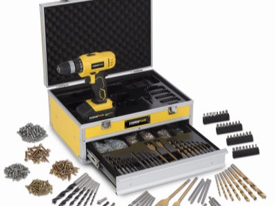 POWX0026LI - Aku šroubovák / vrtačka 18V LI-ION  plus  275ks příslušenství