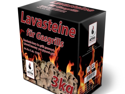 Lávové kameny Activa 3 kg