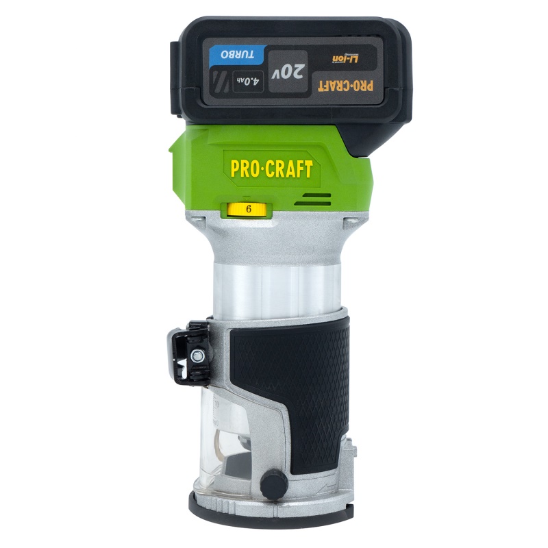 Aku frézka horní Procraft POB24 příslušenstvím 3v1 (bez baterie a nabíječky)