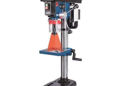 Scheppach DP 19 VARIO - stojanová vrtačka s křížovým laserem