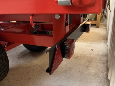 Hydraulicky sklopný vozík za malotraktor HT15