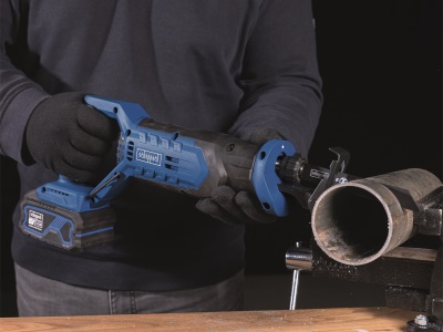 Scheppach C-RS100-X - 20 V IXES aku ocasová pila (bez baterie a nabíječky)