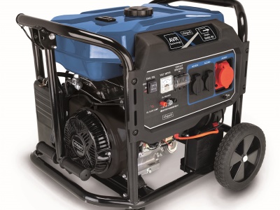 Scheppach SG 7100x - Rámová elektrocentrála 5400 W s regulací AVR a elektrostartem