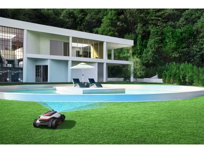 DREAME A3 AWD Pro 2500 - bezdrátová robotická sekačka ( 2500 m2 ) s pohonem všech kol
