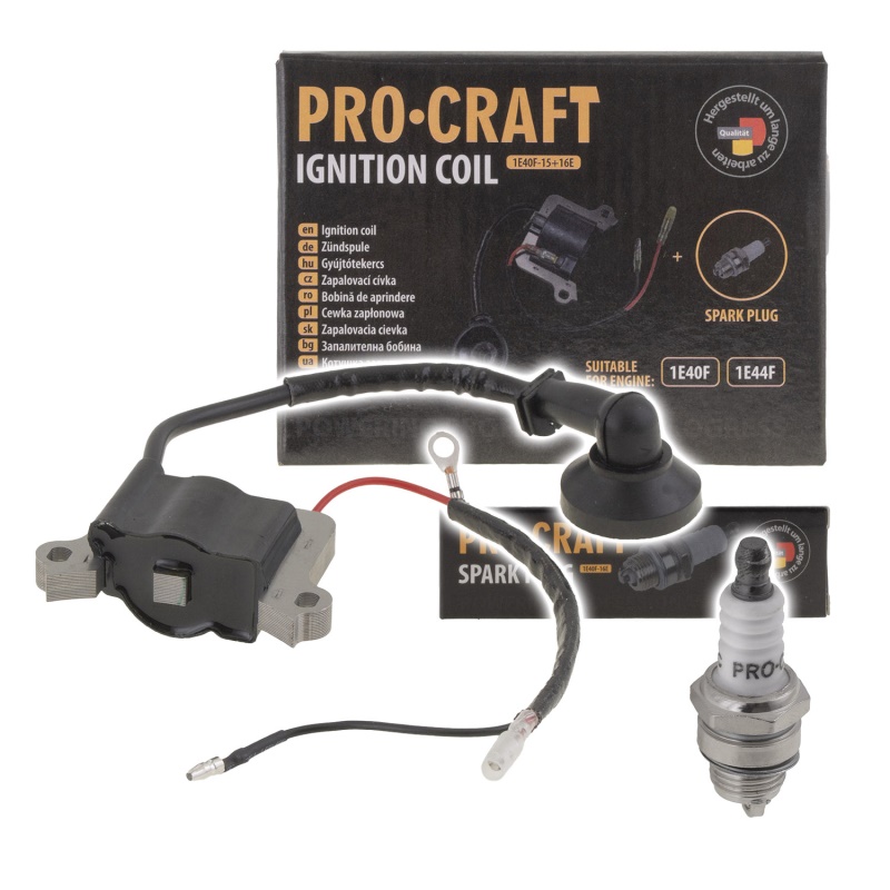 Cívka zapalování + svíčka 1E40F/44F PROCRAFT