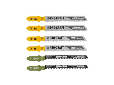 Sada pilových listů do přímočaré pily Procraft JB15