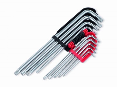 KRT408303 - Sada klíčů HEX dlouhé 9ks TORX