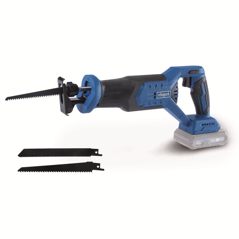 Scheppach BC-RS250-X - 20 V IXES aku ocasová pila (bez baterie a nabíječky)