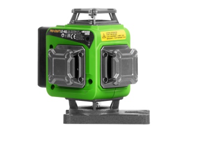 Laser zelený liniový, křížový samonivelační Procraft LE-4GL