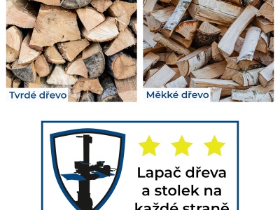 Scheppach HL 730 - vertikální štípač na dřevo 7t (230 V)