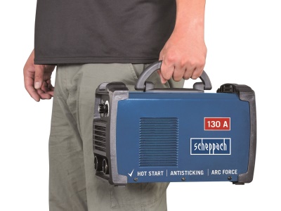 Scheppach WSE860 - svářecí invertor 130 A s příslušenstvím