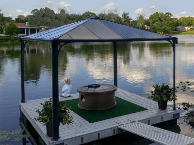 Palram - Canopia Palermo 3600 - zahradní hliníkový altán