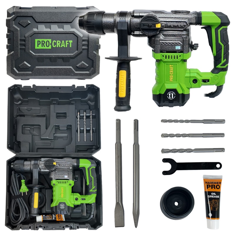 Kombinované vrtací a sekací kladivo Procraft BH1800