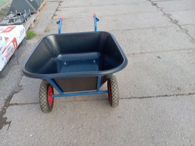 Zahradní kolečko dvoukolové - objem 210 l