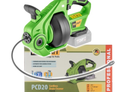 Aku čistič potrubí Procraft PCD20bb (bez baterie a nabíječky)