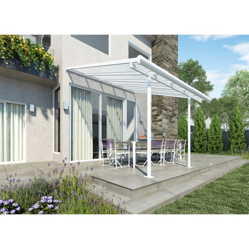 Palram - Canopia Sierra 3000 bílá 3 x 3 - Hliníková (montovaná) pergola