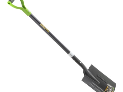 Rýč rovný 18x115cm kovaný se sklolaminátovou násadou s ocelovou výztuhou Procraft GDS-1150