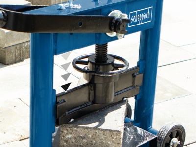 Scheppach HSC 130 - páková štípačka kamene