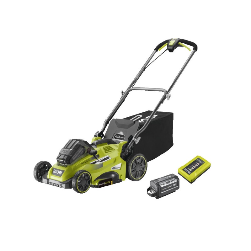 Ryobi RLM36X41H60PG - aku 36V bezuhlíková sekačka s Power Assist + 1x 6Ah baterie + nabíječka