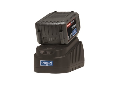 Scheppach ABP4.0-20Li KIT B - 20 V set nabíječky 4 A a baterie 4 Ah