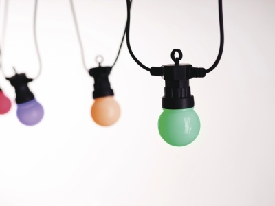 Řetěz 10 LED párty světýlka