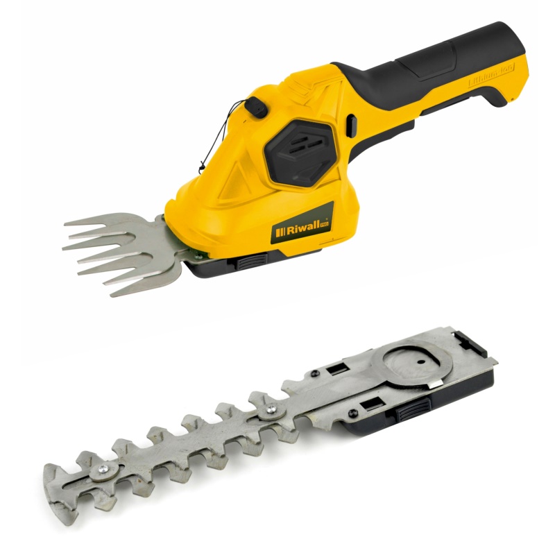Riwall PRO RASH 1236 - aku nůžky 3,6 V na trávu a keře