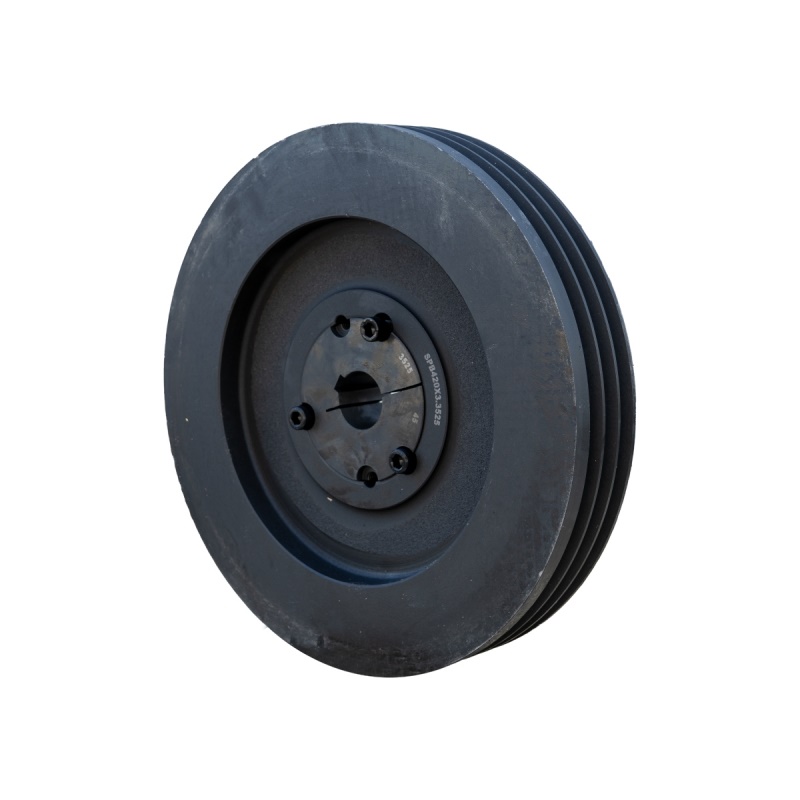 Setrvačník 55kg, pro 3 řemeny 17mm (s krytem)