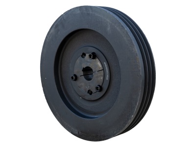 Setrvačník 55kg, pro 3 řemeny 17mm (s krytem)