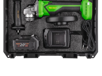 Aku úhlová bruska Procraft PGA22, 125mm