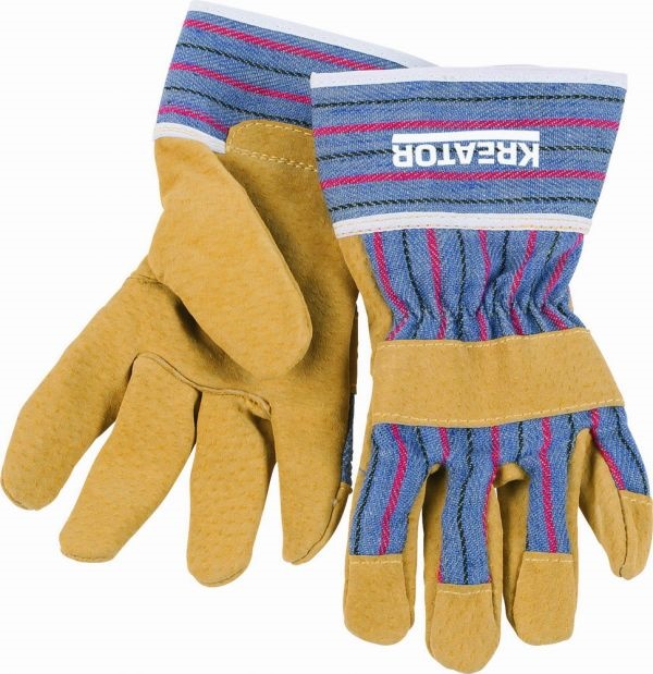 KRTK003 - K Rukavice s vepřovicí dětské (pracovní)