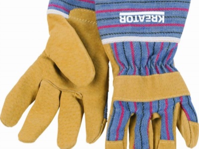 KRTK003 - K Rukavice s vepřovicí dětské (pracovní)