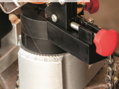 Scheppach KS 1200 - bruska na pilové řetězy