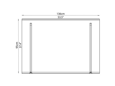 Palram - Canopia Calisto 1350 - vchodová stříška